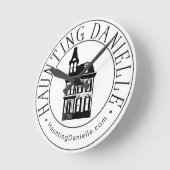 Horloge murale de Danielle (Angle)