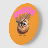 Horloge murale de danse de poulet (Angle)