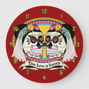 Horloge murale de DOS Novias (2 jeunes mariées)