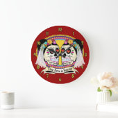 Horloge murale de DOS Novias (2 jeunes mariées) (Maison)