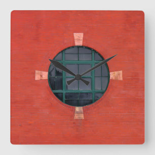 Horloge murale de fenêtre