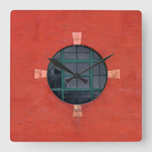 Horloge murale de fenêtre (Recto)