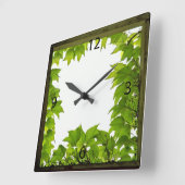 Horloge murale de fenêtre (Angle)