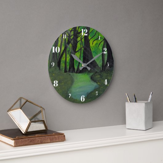 Horloge murale de ferme à grain de bois rustique v (Bureau)