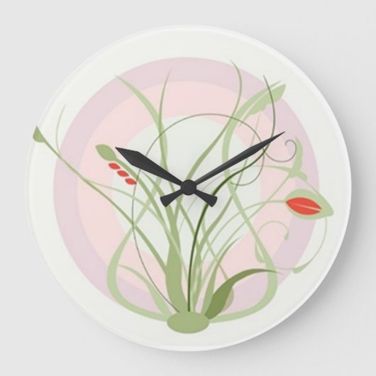 Horloge murale de Flourish (Recto)