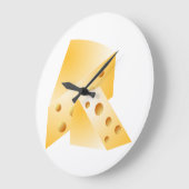 Horloge murale de fromage (Angle)