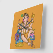 Horloge murale de Ganesha enfant (Angle)