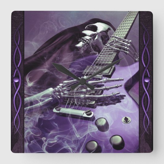 Horloge murale de Grim Reaper (Recto)