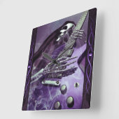 Horloge murale de Grim Reaper (Angle)