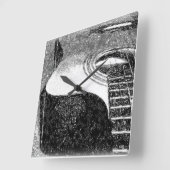 Horloge murale de guitare (Angle)
