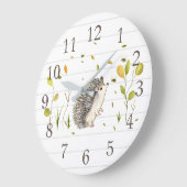 Horloge murale de Hérisson (Angle)