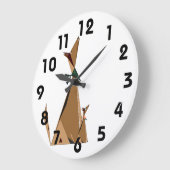 Horloge murale de Howling (Angle)
