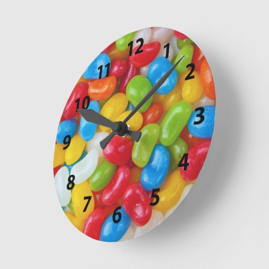 Horloge murale de Jelly Bean (Angle)