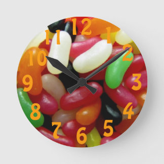 Horloge murale de Jelly Bean