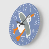 Horloge murale de John Dyer Seagull (Angle)
