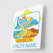 Horloge murale de KOZ - créée dans leur anglais (Angle)