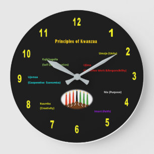 Horloge murale de Kwanzaa