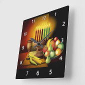 Horloge murale de Kwanzaa (Angle)