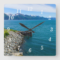 Horloge murale de la baie de résurrection