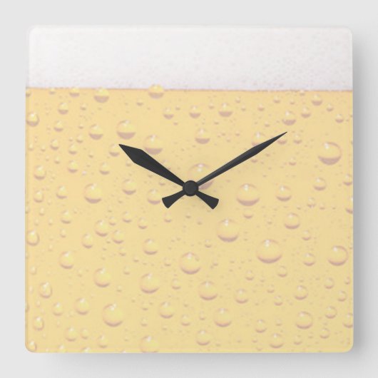 Horloge murale de la bière (Recto)