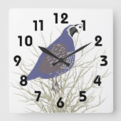 Horloge murale de la caille (Recto)