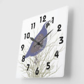 Horloge murale de la caille (Angle)