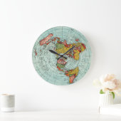 Horloge murale de la carte plate (Maison)