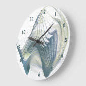 Horloge murale de la chanson de baleine (Angle)
