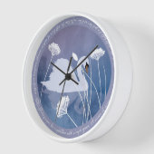 Horloge murale de la chanson de cygne (Angle)