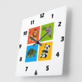 Horloge murale de la collection de couleurs des Ca (Angle)