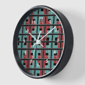 Horloge murale de la colonisation (Angle)