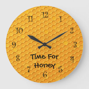 Horloge murale de la cuisine de Beehive