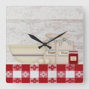 Horloge murale de la cuisine de grand-mère