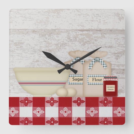 Horloge murale de la cuisine de grand-mère (Recto)