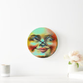 Horloge murale de la Lune bleue (Maison)