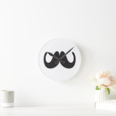 Horloge murale de la moustache (Maison)