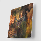 Horloge murale de la nativité (Angle)