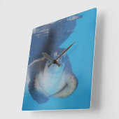 Horloge murale de la petite tortue de mer (Angle)