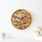 Horloge murale de la pizza (Maison)