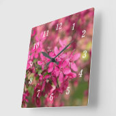 Horloge murale de la pomme de crabe (Angle)