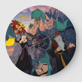 Horloge murale de la princesse de cygne