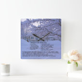 Horloge murale de la recette de cuisine d'Ellen (Maison)