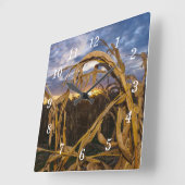 Horloge murale de la récolte d'Ozarks (Angle)