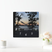 Horloge murale de la roche de table (Maison)