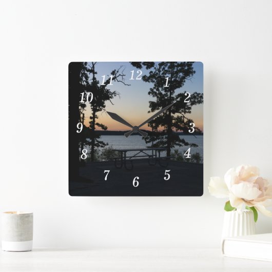 Horloge murale de la roche de table (Maison)