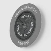 Horloge murale de la salle de sport cool (Angle)