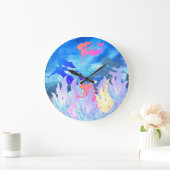 Horloge murale de la sirène (Maison)