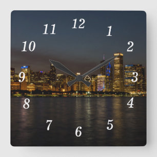 Horloge murale de la ville de Chicago