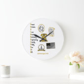 Horloge murale de l'acronyme Philly (Maison)