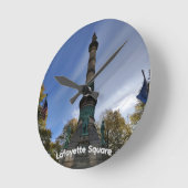 Horloge murale de Lafayette Square (Angle)